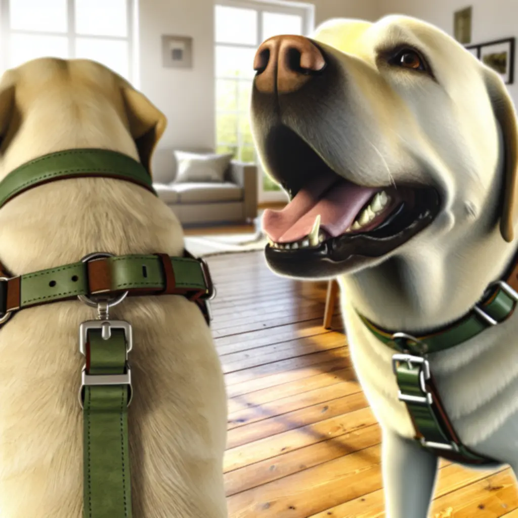 Dog collar and harness