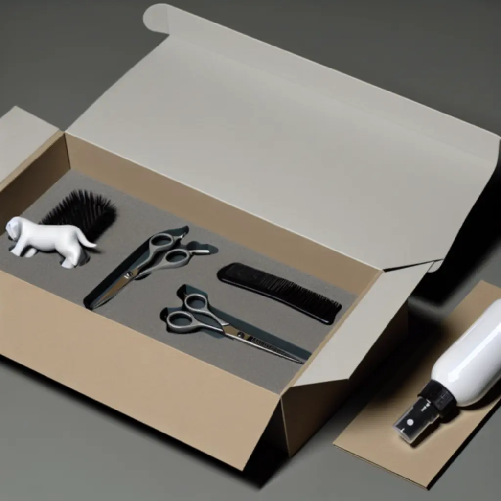 Unboxed grooming kit